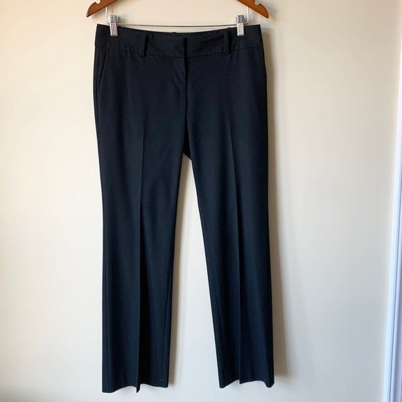 Ann Taylor Pants - EUC Ann Taylor Mid-Rise Trouser Pant, Black, Size 4 Petite